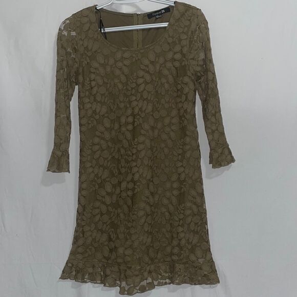 Forever 21 mid length quarter sleeve dress - Picture 1 of 4